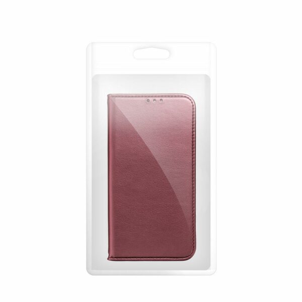 SMART MAGNETO Book case for REALME 14 PRO burgundy