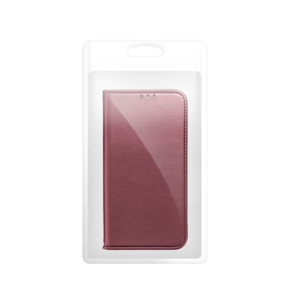 SMART MAGNETO Book case for REALME 14 PRO burgundy