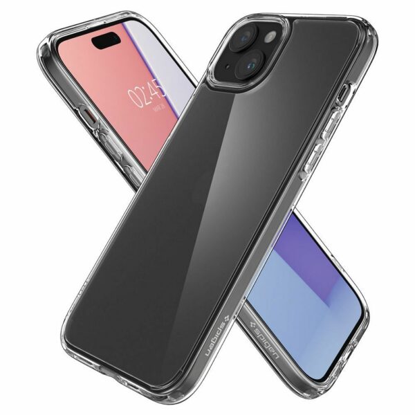SPIGEN case ULTRA HYBRID for IPHONE 15 frost clear