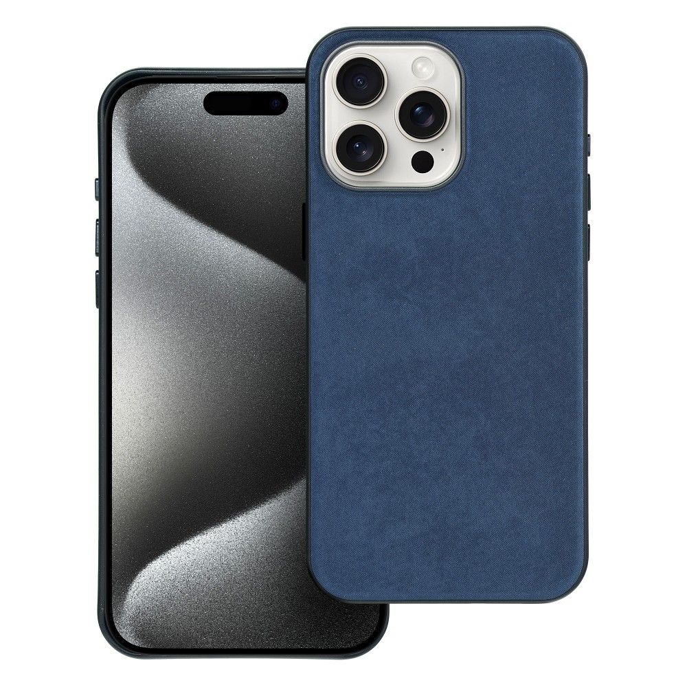 WOVEN MAG COVER case compatible with MagSafe for IPHONE 15 Pro Max sea blue