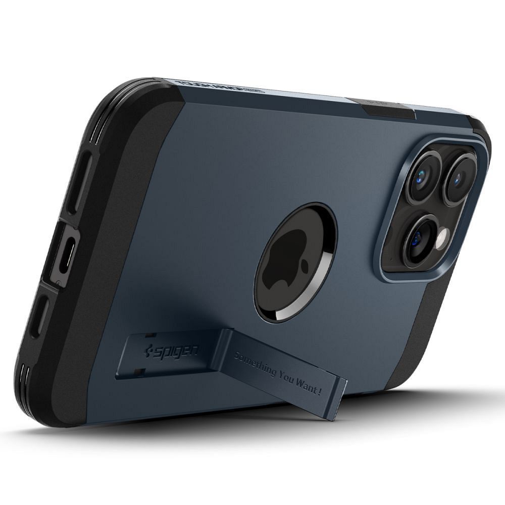SPIGEN case TOUGH ARMOR MAG compatible with MagSafe for IPHONE 15 Pro metal slate