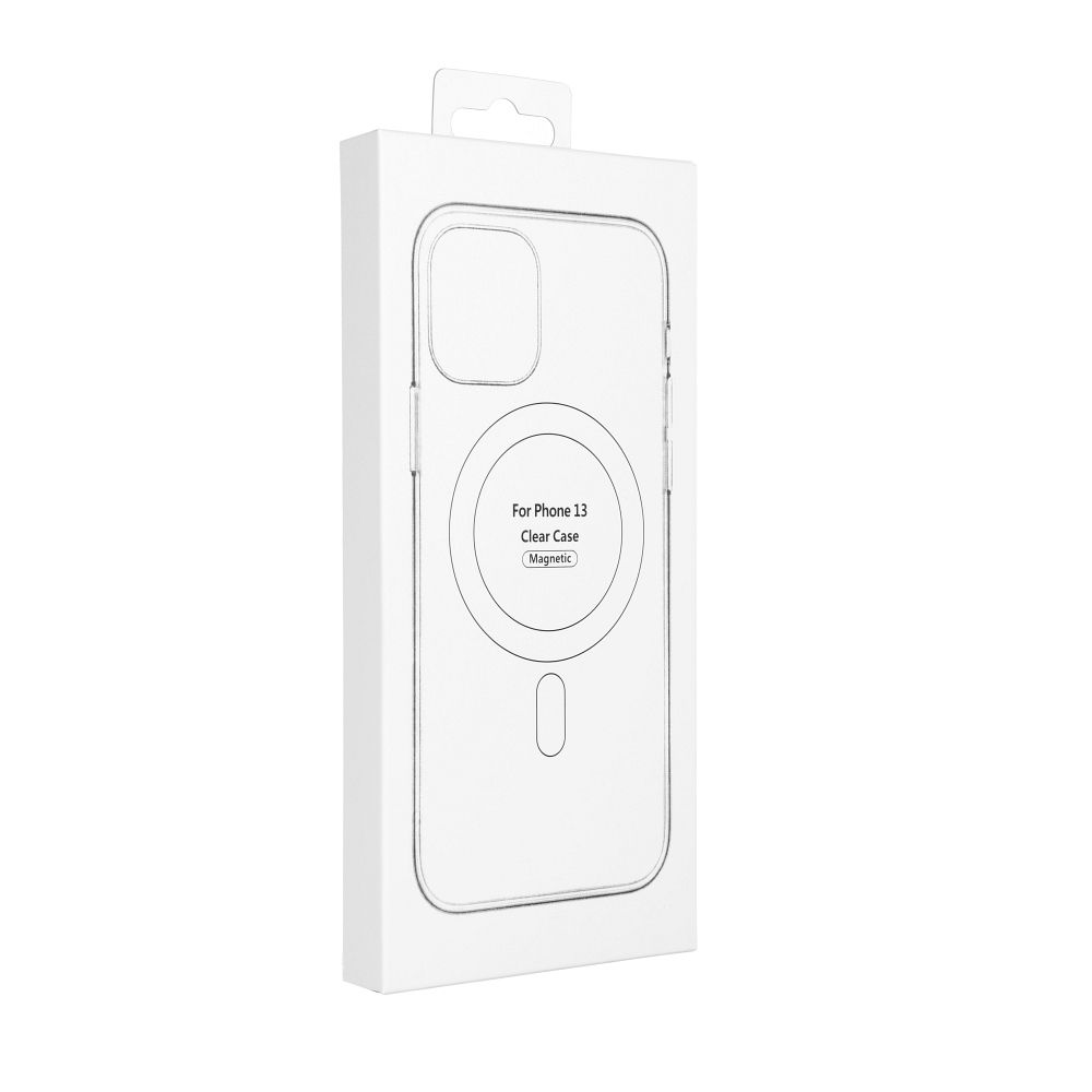 CLEAR MAG COVER case compatible with MagSafe for IPHONE 14 transparent
