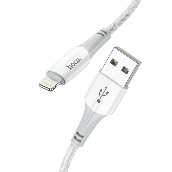 HOCO cable USB A to Lightning 2,4A X70 1 m white