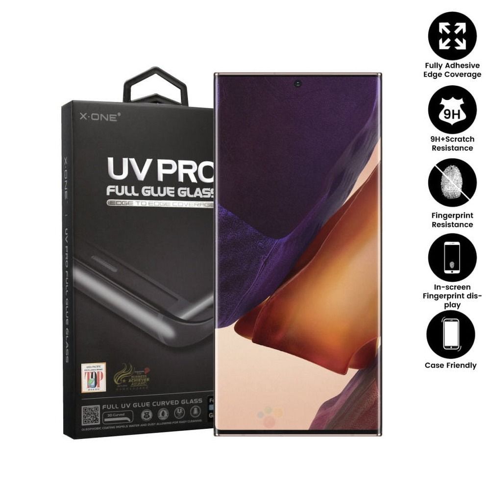 1a1f0182bf0ab8f7917a41af04abf1dc UV PRO Tempered Glass X-ONE - for Samsung Galaxy Note 9 (case friendly)
