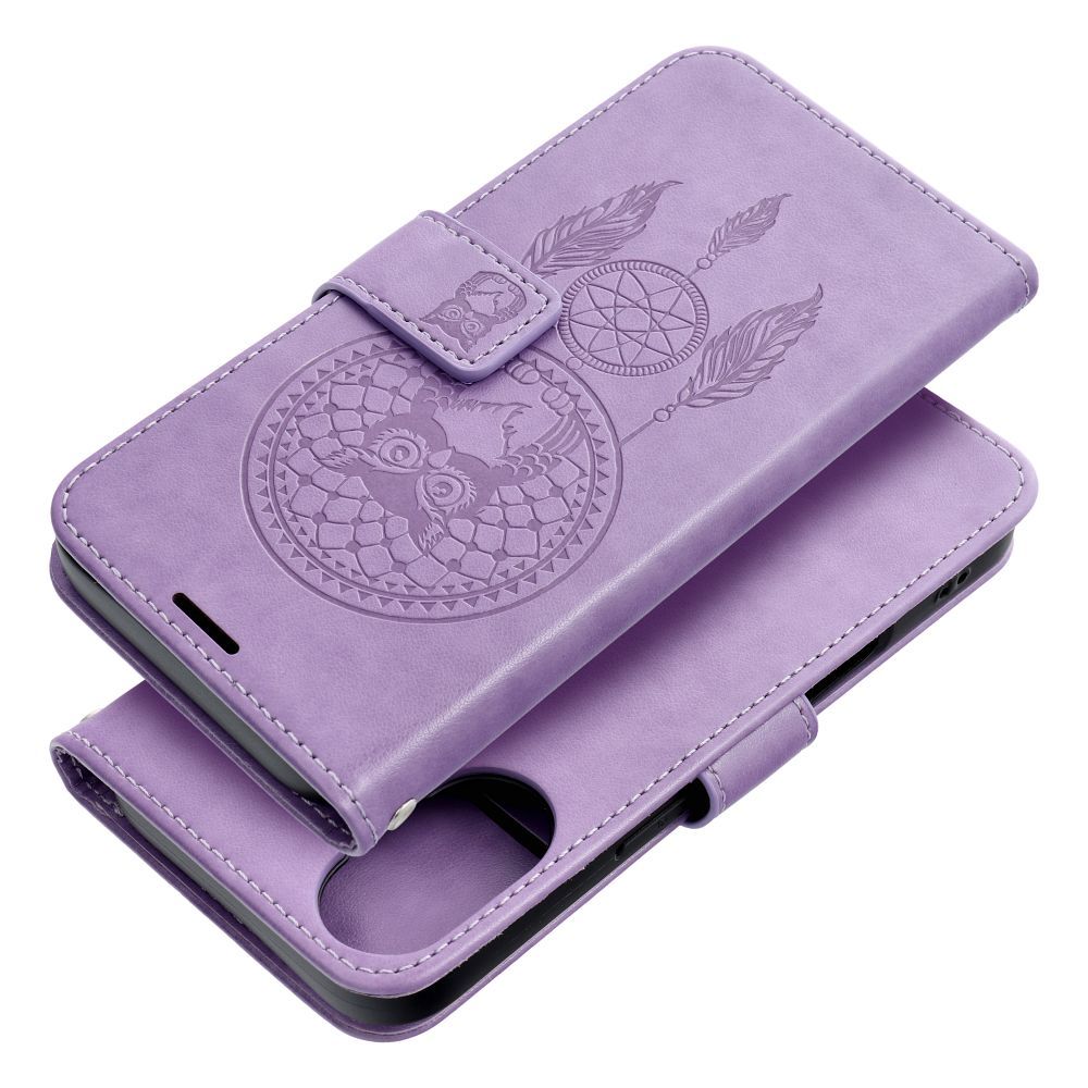 MEZZO Book case for IPHONE 16 dreamcatcher purple