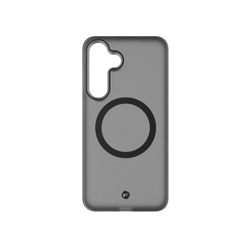 FORCELL F-PROTECT Levels with Dual Layer 4D technology, Military Drop-Test compatible for SAMSUNG S25 PLUS smoky black