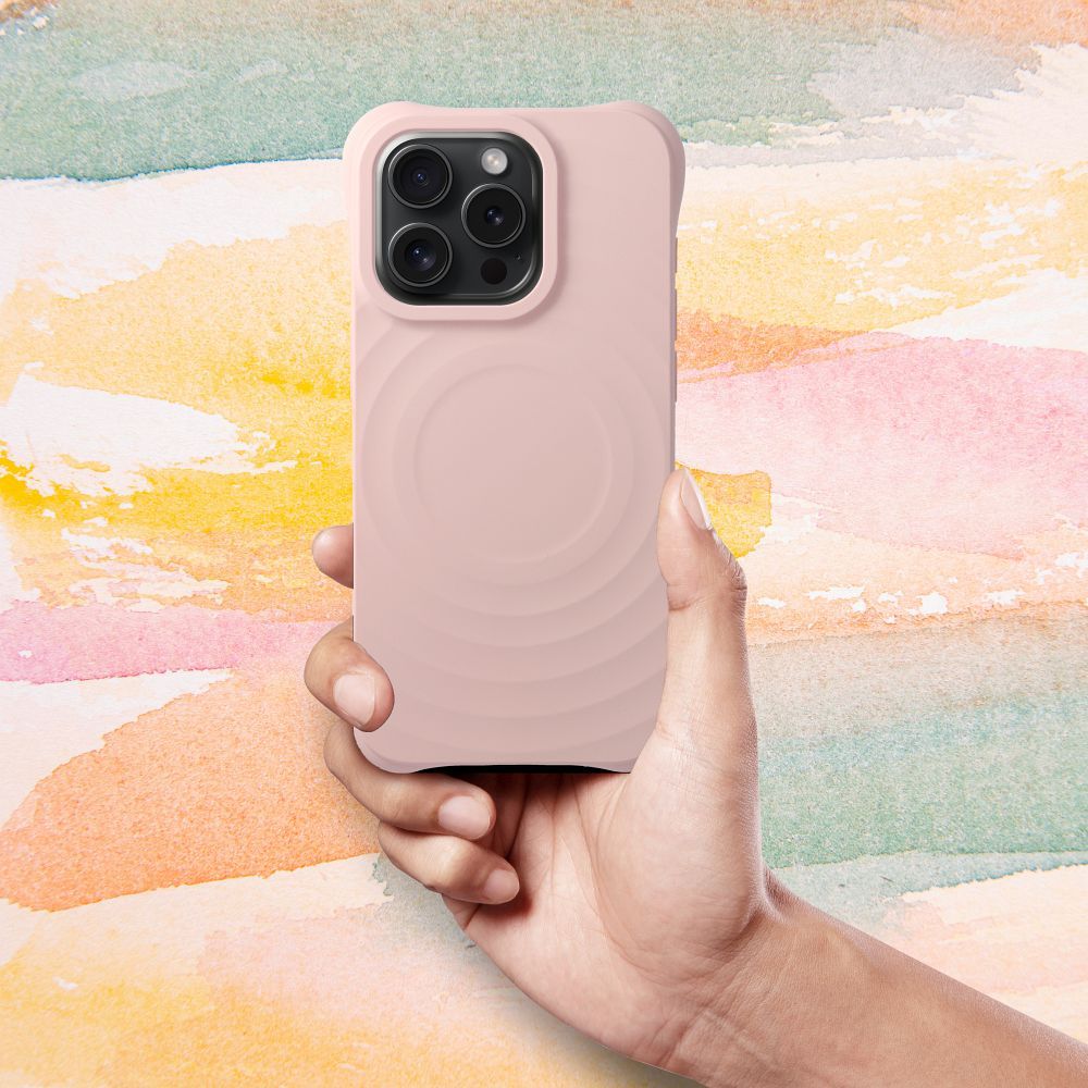 Silicone Zephyr Mag Cover compatible with MagSafe do IPHONE 14 PLUS pink