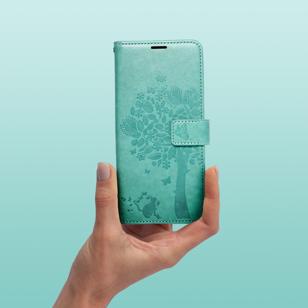 MEZZO Book case for SAMSUNG A32 LTE ( 4G ) tree green