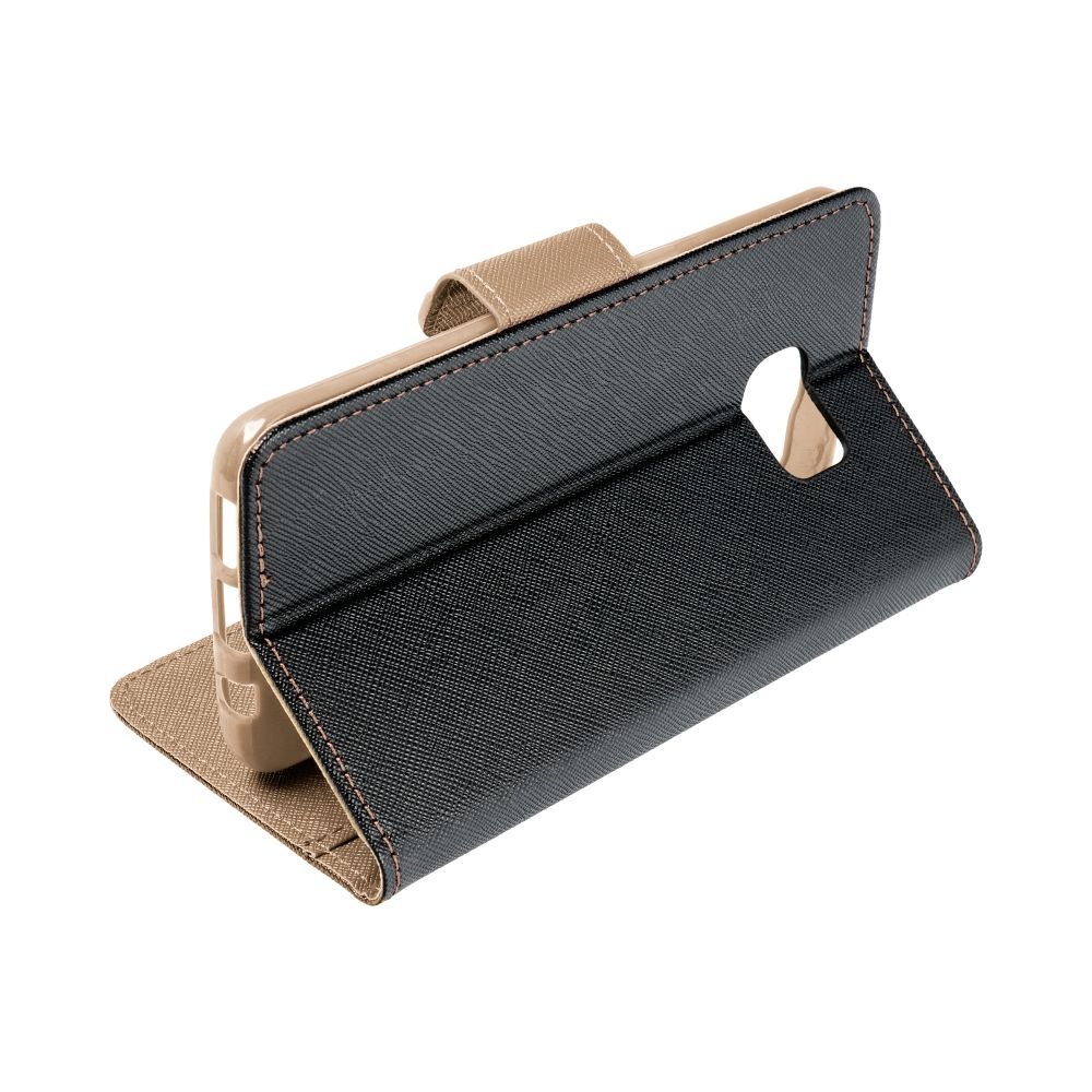 FANCY Book case for SAMSUNG A05S black / gold