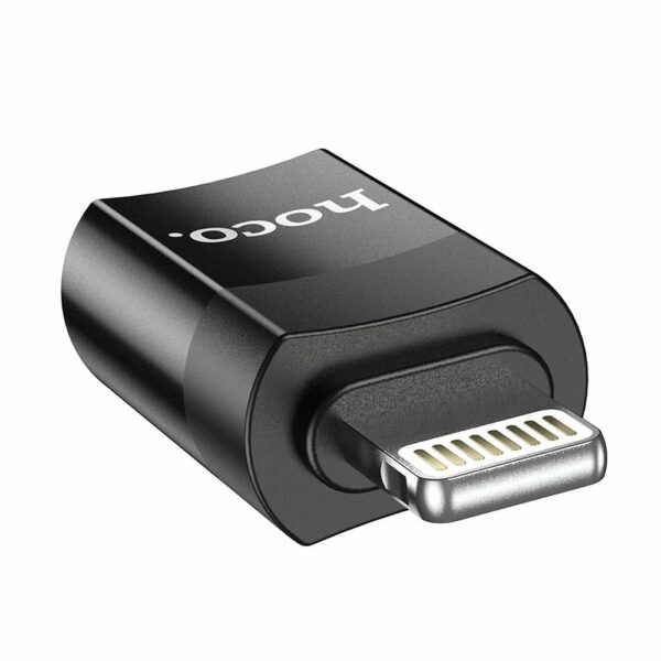HOCO adaptor from Type C (female) to Lightning 8-pin UA17 black