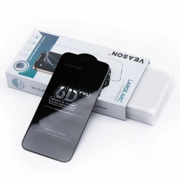 6D Pro Veason Glass (SET 10in1) - for Iphone XS Max / 11 Pro Max black