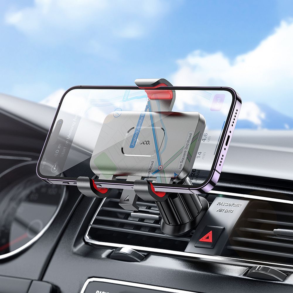 HOCO car holder for air vent H21 black