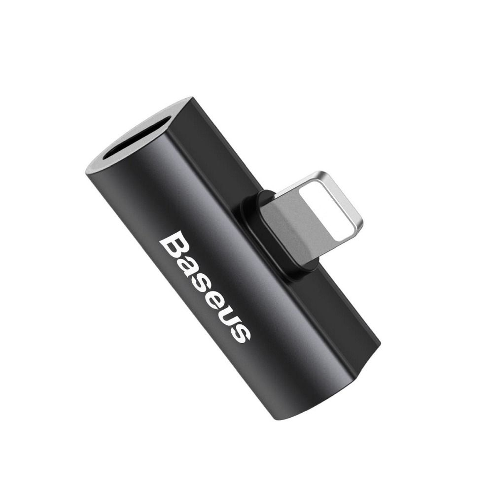 BASEUS adapter 2in1 Lightning to 2 x Lighning CAL46-01 black