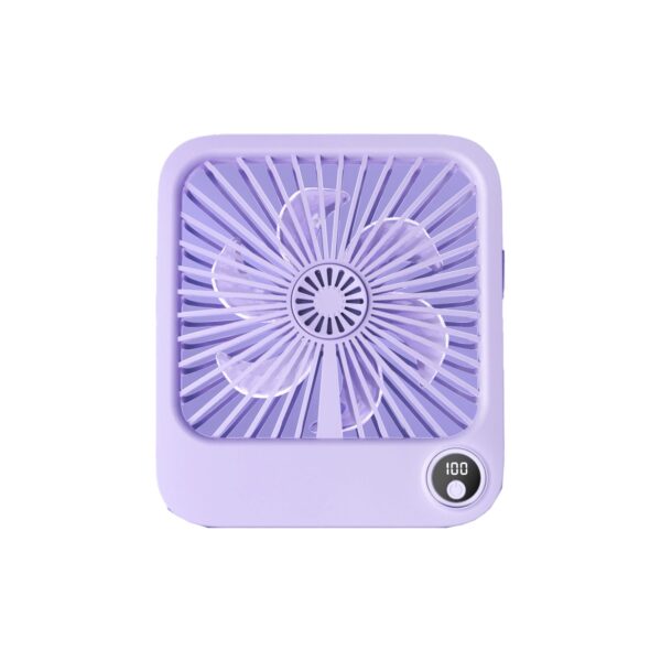 Desk fan with adjustable stand W30 purple