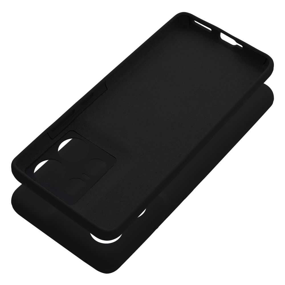 Case SILICONE 2mm for MOTOROLA EDGE 50 Pro black