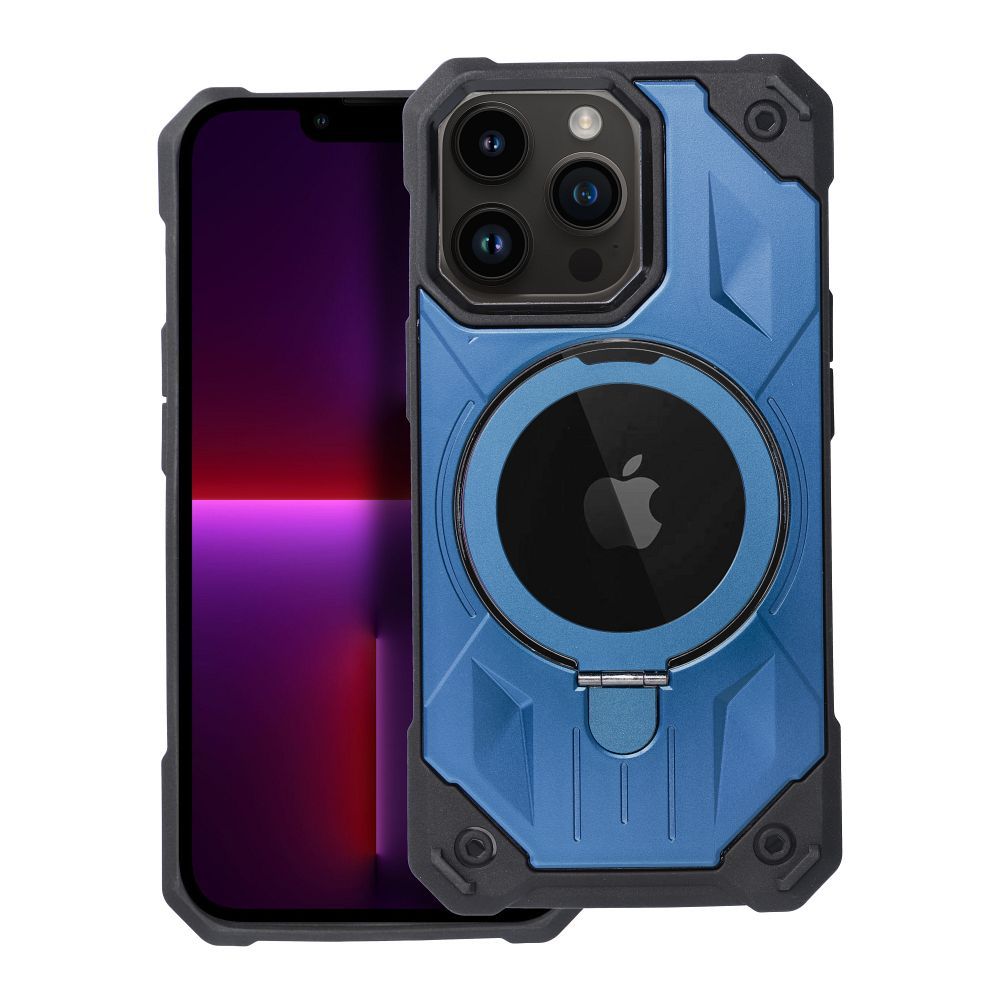 ARMOR MAG COVER case compatible with MagSafe for IPHONE 13 Pro Max blue