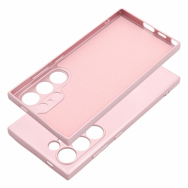 METALLIC Case for SAMSUNG S24 Ultra pink