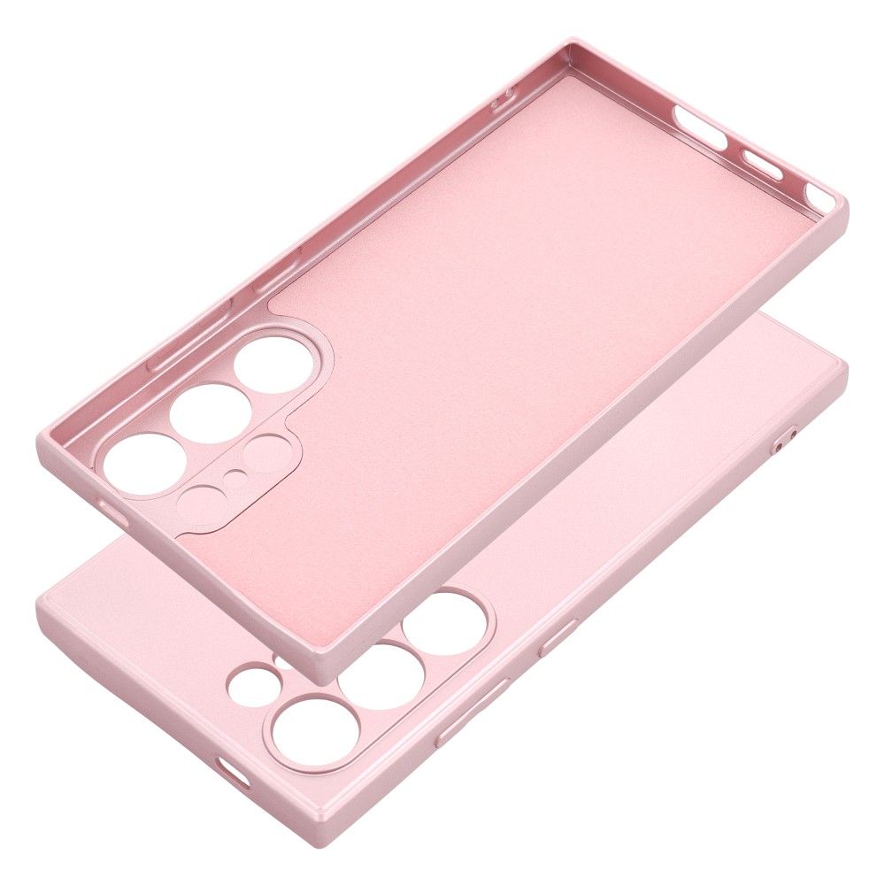 METALLIC Case for SAMSUNG S24 Ultra pink