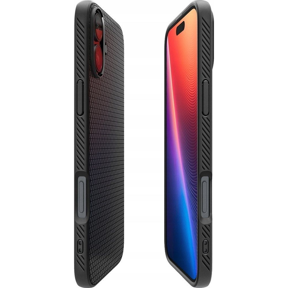 SPIGEN case LIQUID AIR for IPHONE 16 matte black