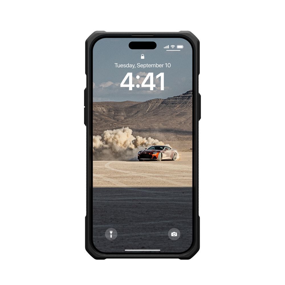 UAG Urban Armor Gear case MONARCH for IPHONE 15 Plus kevlar black