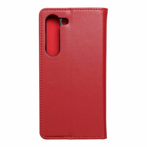 SMART PRO Book leather case for SAMSUNG S23 claret