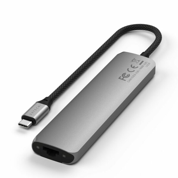 SATECHI adapter HUB 7in1 Type C ST-P7SM space gray