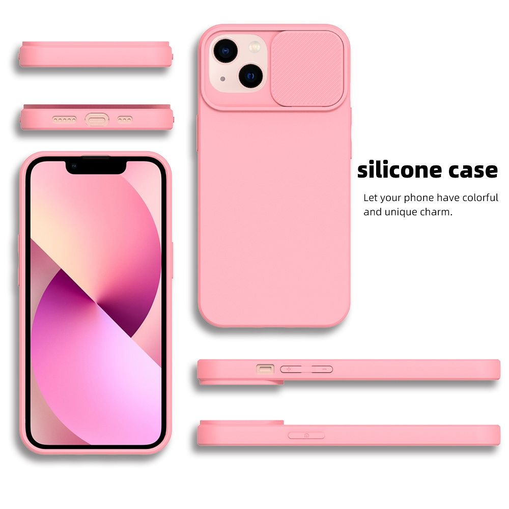 SLIDE case for SAMSUNG A34 5G light pink