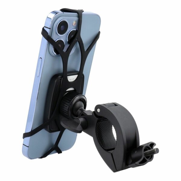 Magnetic bike phone holder PREMIUM for handlebars M4S-MB3 black