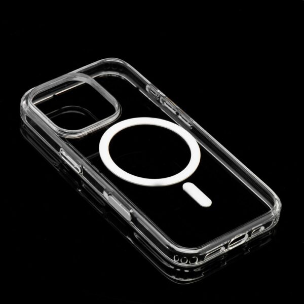 Clear Elite Mag Cover antiyellowing compatible with Camera Control button and MagSafe for IPHONE 16 transaprent