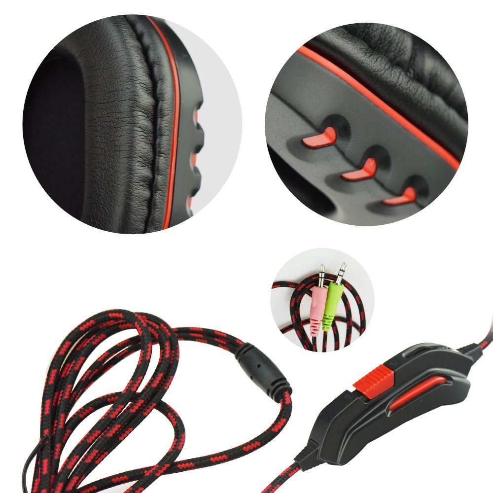 1fc5ec3e03afe353576f43a4425270cf ART wire headphones gaming Jack 3,5 mm with microphone NEMEZIS black