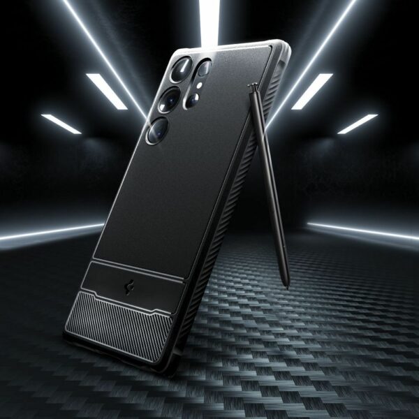 SPIGEN case RUGGED ARMOR case for SAMSUNG S23 Ultra matte black