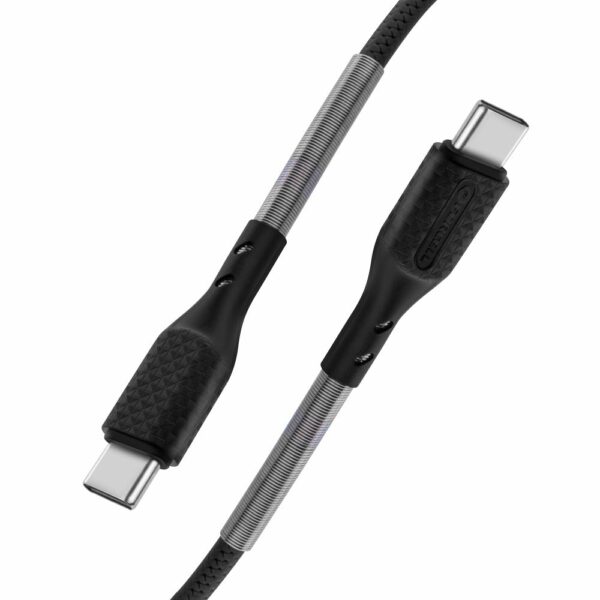 FORCELL F-ENERGY Carbon CB-02C cable Type C to Type C PD QC3.0 5A 60W 1 m black