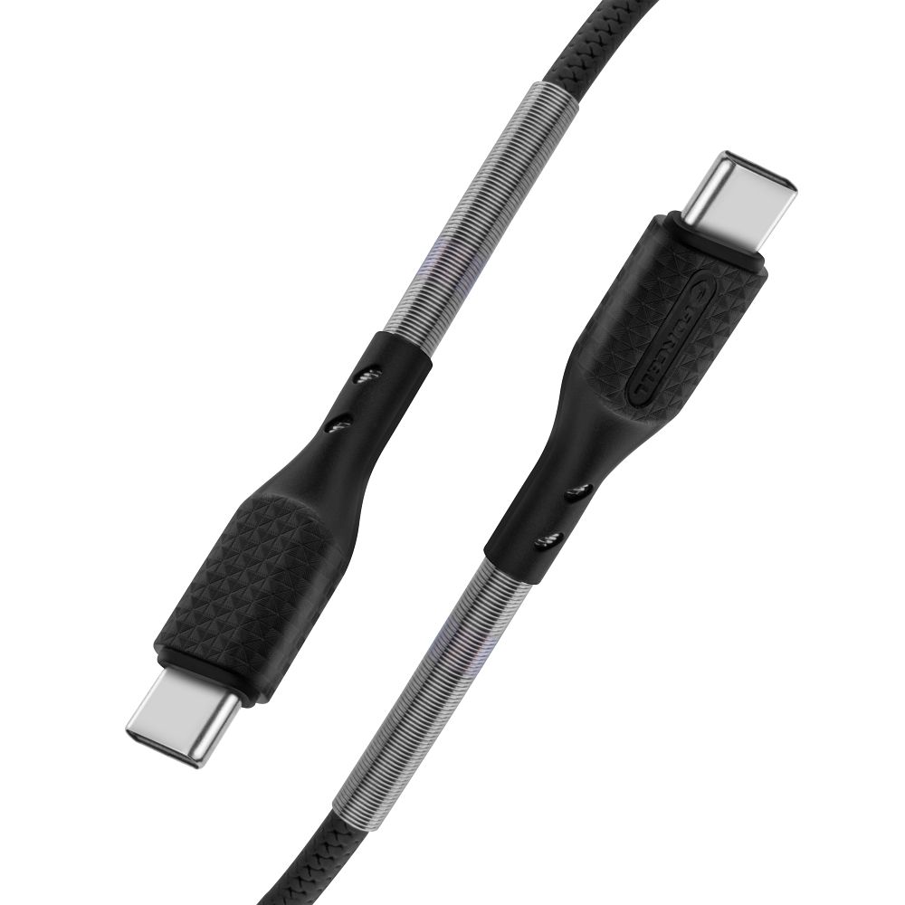 FORCELL F-ENERGY Carbon CB-02C cable Type C to Type C PD QC3.0 5A 60W 1 m black