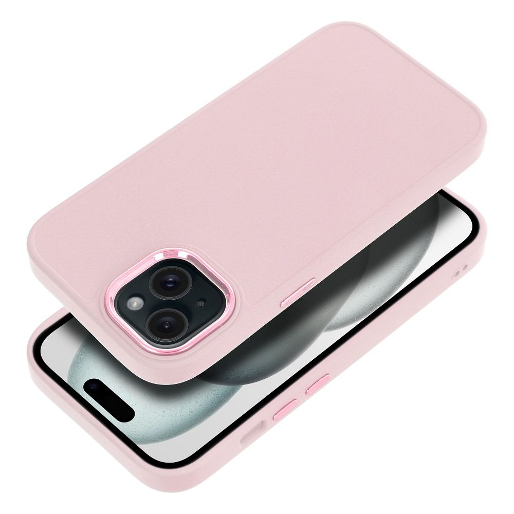 FRAME Case for IPHONE 15 powder pink