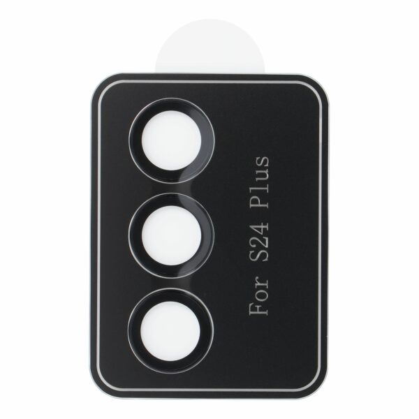 5D Mr. Monkey Armor Camera Glass (Hot Bending) - for Samsung Galaxy S24 Plus / S25 Plus black