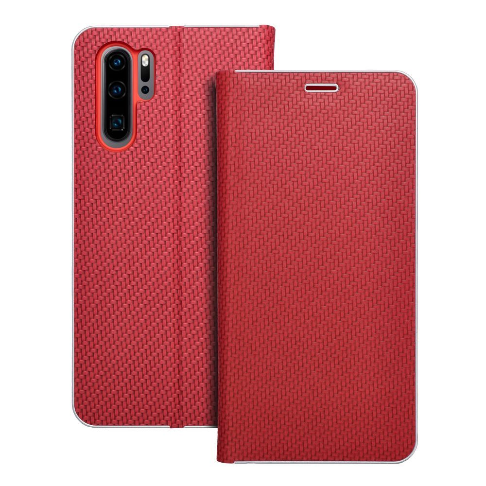 217ae9e1fb5d0c6f233b7bcab7f0a7ed LUNA Book Carbon for HUAWEI P30 Pro red