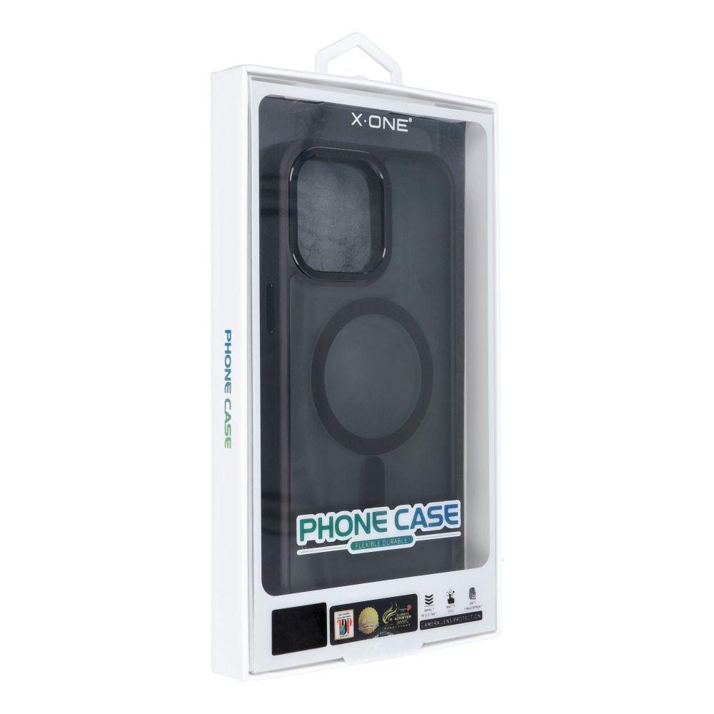 X-ONE Dropguard Magnetic Case Air (MagSafe compatible) - for Apple iPhone 15 Pro Max black