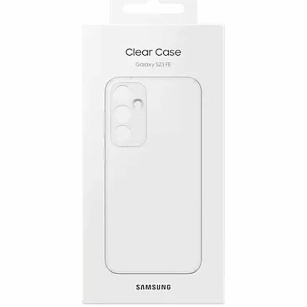 SAMSUNG original Clear Case for SAMSUNG S23 FE EF-QS711CTEGWW transparent blister