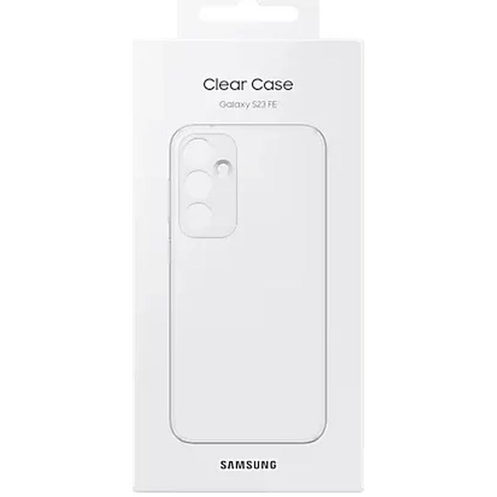 SAMSUNG original Clear Case for SAMSUNG S23 FE EF-QS711CTEGWW transparent blister