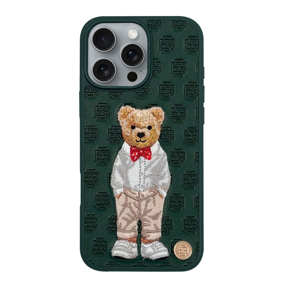 ZUCK BEAR case PARIS GENTLEMAN for IPHONE 16 Pro Max bow tie
