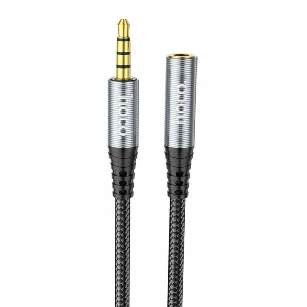 HOCO cable AUX Jack 3,5 mm (male) to Jack 3,5 mm (female) UPA20 2 m black