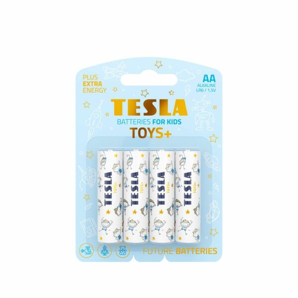 TESLA alkaline battery R6 (AA) TOYS+ BOY [4x120] 4 pcs