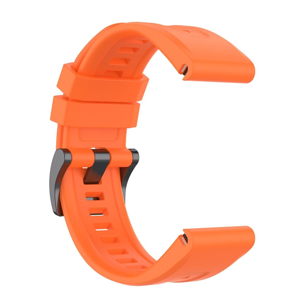 Silicone strap for GARMIN FENIX 3 / 3HR / 5X / 6X / 6X Pro / 7X / 7X Pro orange (8)