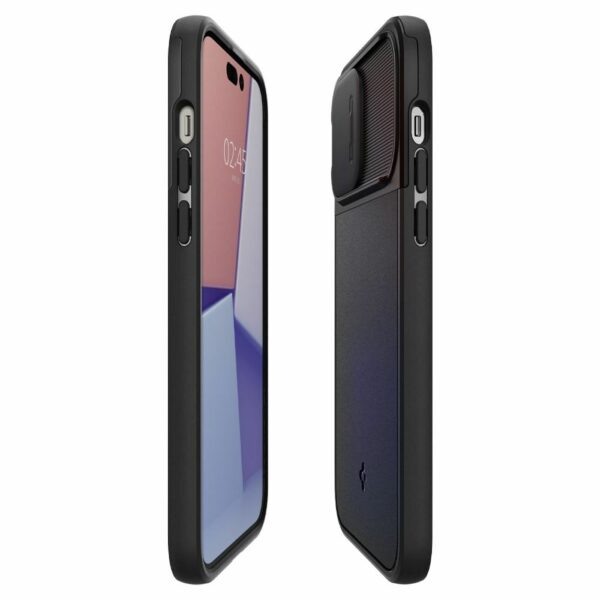 SPIGEN case OPTIK ARMOR MAG case for IPHONE 14 Pro black