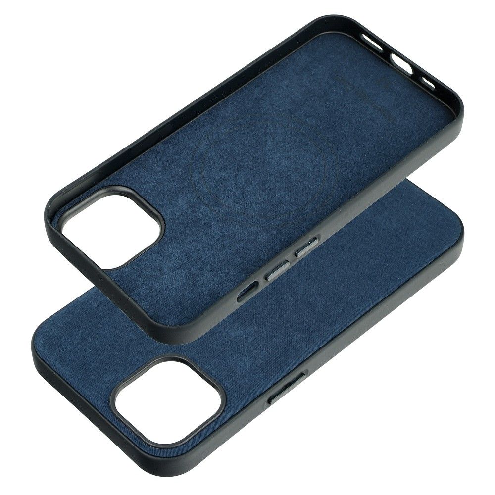 WOVEN MAG COVER case compatible with MagSafe for IPHONE 13 sea blue