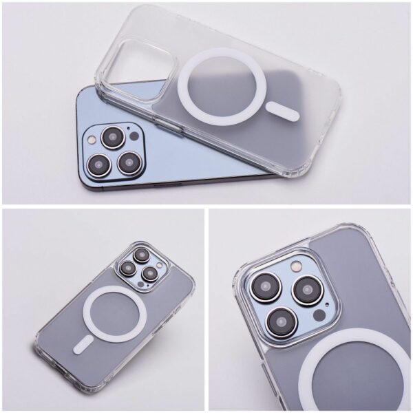 FROST MAG COVER case compatible with MagSafe for IPHONE 14 Pro transparent