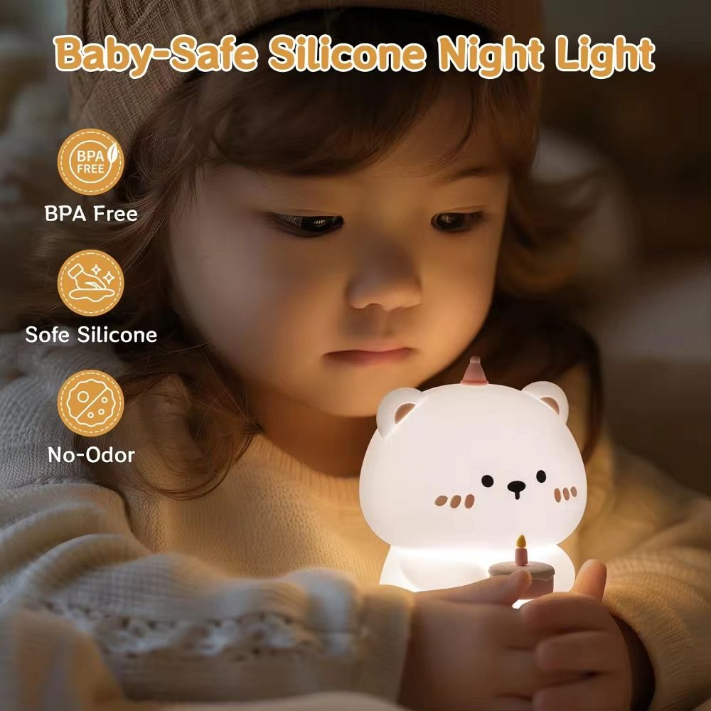 Table lamp bedside birthday teddy bear Art Deco touch style