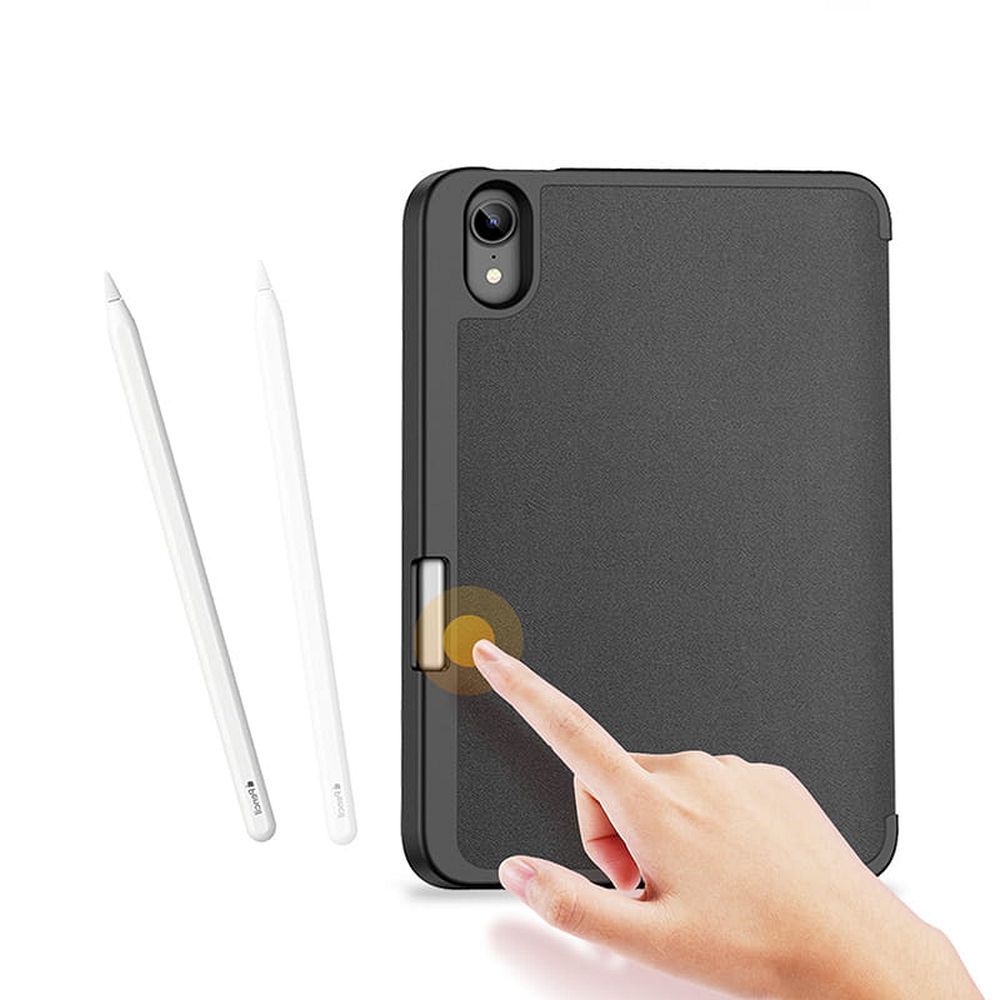 DUX DUCIS case DOMO foldable with pencil storage for iPad mini 7/6 black