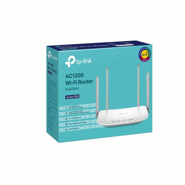 TP-LINK router Wi-Fi dual band AC1200 5GHz TL-ARCHER C50