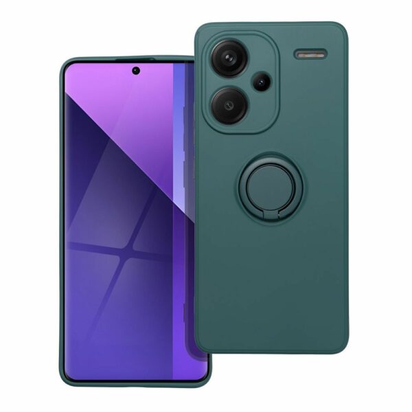 SILICONE RING case for XIAOMI Redmi Note 13 Pro Plus 5G green